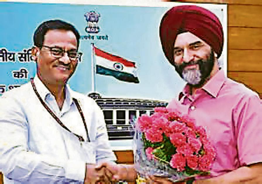 New NDMC chairman Bhupinder Singh Bhalla. New NDMC chairman Bhupinder Singh Bhalla.