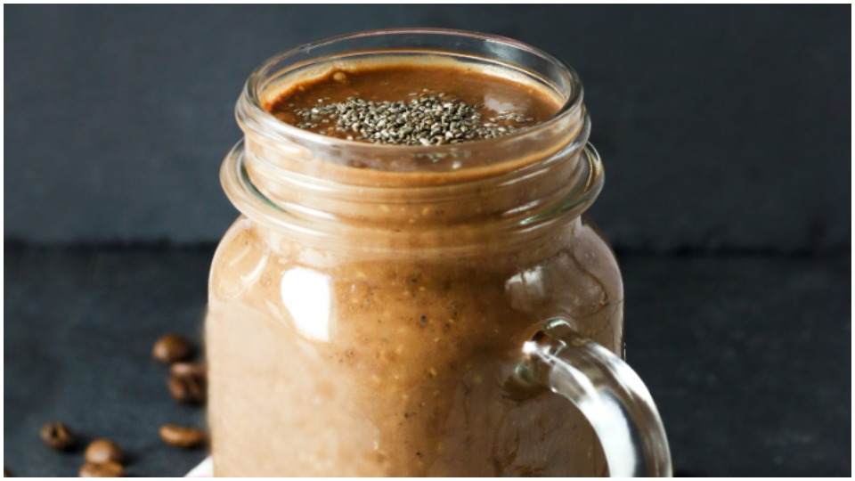 Honey coffee smoothie