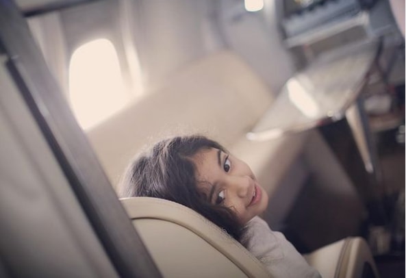Allu Arjun shares pic of his daughter. Allu Arjun shares pic of his daughter.