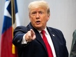 Former US President Donald Trump.