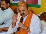 "Students should leave this Hijab issue and concentrate on their education," said Bommai. (PTI) "Students should leave this Hijab issue and concentrate on their education," said Bommai. (PTI)