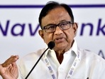Congress leader P Chidambaram addresses a press conference. (ANI file) Congress leader P Chidambaram addresses a press conference. (ANI file)