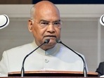 Bhopal, May 28 (ANI): President Ram Nath Kovind addresses a function on the subject 'One-Nation-One Health System is the need of Hour' organised by the Arogya Bharati, in Bhopal on Saturday. (ANI Photo) Bhopal, May 28 (ANI): President Ram Nath Kovind addresses a function on the subject 'One-Nation-One Health System is the need of Hour' organised by the Arogya Bharati, in Bhopal on Saturday. (ANI Photo)
