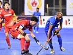 Indian men's hockey team against Japan(Hockey India)