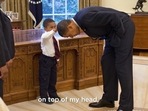 A screengrab of the video shared by Barack Obama of his reunion with a boy whom he had met in 2009. (@BarackObama/Twitter ) A screengrab of the video shared by Barack Obama of his reunion with a boy whom he had met in 2009. (@BarackObama/Twitter )