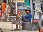 On Saturday, the temperature at 10 out of the 11 weather stations breached the 40-degree mark. (Photo by Raj K Raj/Hindustan Times) On Saturday, the temperature at 10 out of the 11 weather stations breached the 40-degree mark. (Photo by Raj K Raj/Hindustan Times)