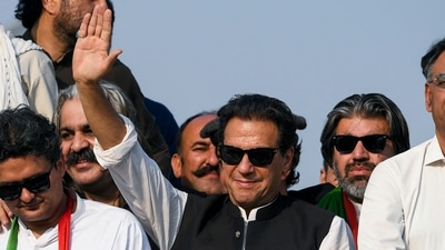 A report claimed Imran Khan was approached by several channels to withdraw his Azadi march. (AFP) A report claimed Imran Khan was approached by several channels to withdraw his Azadi march. (AFP)