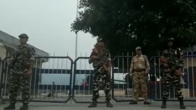 Indo-Nepal border has been sealed in view of Champawat by-election. (ANI) Indo-Nepal border has been sealed in view of Champawat by-election. (ANI)
