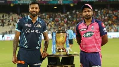 Hardik Pandya and Sanju Samson (IPLt20.com) Hardik Pandya and Sanju Samson (IPLt20.com)