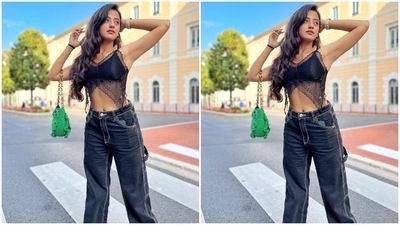 On Saturday, Helly dropped several pictures from her Monte Carlo holiday and captioned the post, "[monkey]ing around in Monte Carlo." The photos show the star exploring the colourful streets of Monte Carlo, enjoying seaside views and monuments and serving trendy poses for the camera. (Instagram)