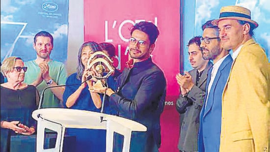 Union I&B minister Anurag Thakur congratulated filmmaker Shaunak Sen for the conferment of ‘L’Oeil d’or’ award for his documentary “All That Breathes” at Cannes Film Festival. (Twitter)