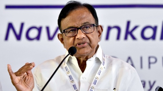 Congress leader P Chidambaram addresses a press conference. (ANI file) Congress leader P Chidambaram addresses a press conference. (ANI file)