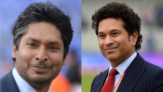 Kumar Sangakkara and Sachin Tendulkar&nbsp;