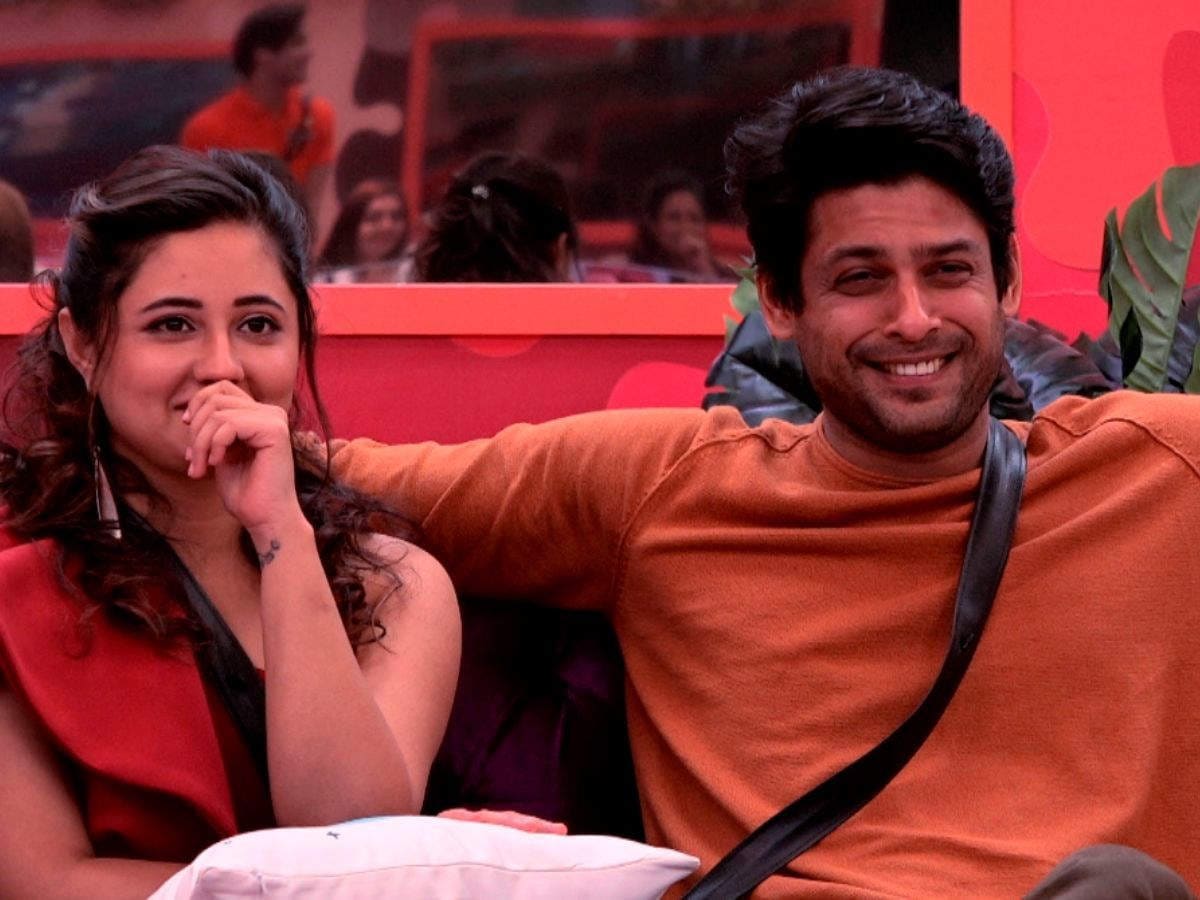 Rashami Desai and Sidharth Shukla in Bigg Boss 13. Rashami Desai and Sidharth Shukla in Bigg Boss 13.