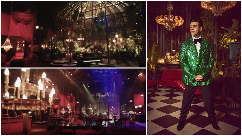 Karan Johar shared a video of his birthday venue on Instagram.&nbsp;