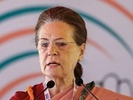 File photo of Congress president Sonia Gandhi addressing an event of the party. File photo of Congress president Sonia Gandhi addressing an event of the party. 