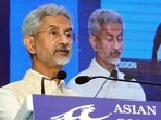 External affairs minister S Jaishankar addresses the inaugural session of NADI 2022 (Natural Allies in Development and Interdependence) External affairs minister S Jaishankar addresses the inaugural session of NADI 2022 (Natural Allies in Development and Interdependence)