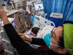 File photo of a patient in Intensive Care Unit.(AFP - image for representation only) File photo of a patient in Intensive Care Unit.(AFP - image for representation only)