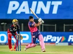 Riyan Parag of Rajasthan Royals (PTI) Riyan Parag of Rajasthan Royals (PTI)