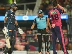 Gujarat Titans in action against Rajasthan Royals(iplt20.com) Gujarat Titans in action against Rajasthan Royals(iplt20.com)