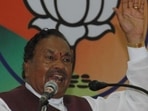 Former minister and BJP leader KS EshwarappaEshwarappa was forced to step down from the cabinet after a contractor ended his life and blamed the minister for harassing him for 40% commission to release payments for works carried out in Belagavi district in February last year. (HT File) Former minister and BJP leader KS EshwarappaEshwarappa was forced to step down from the cabinet after a contractor ended his life and blamed the minister for harassing him for 40% commission to release payments for works carried out in Belagavi district in February last year. (HT File)