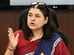 Maneka Gandhi said the transfer of Sanjeev Khirwar is a loss for Delhi. (HT Photo) Maneka Gandhi said the transfer of Sanjeev Khirwar is a loss for Delhi. (HT Photo)