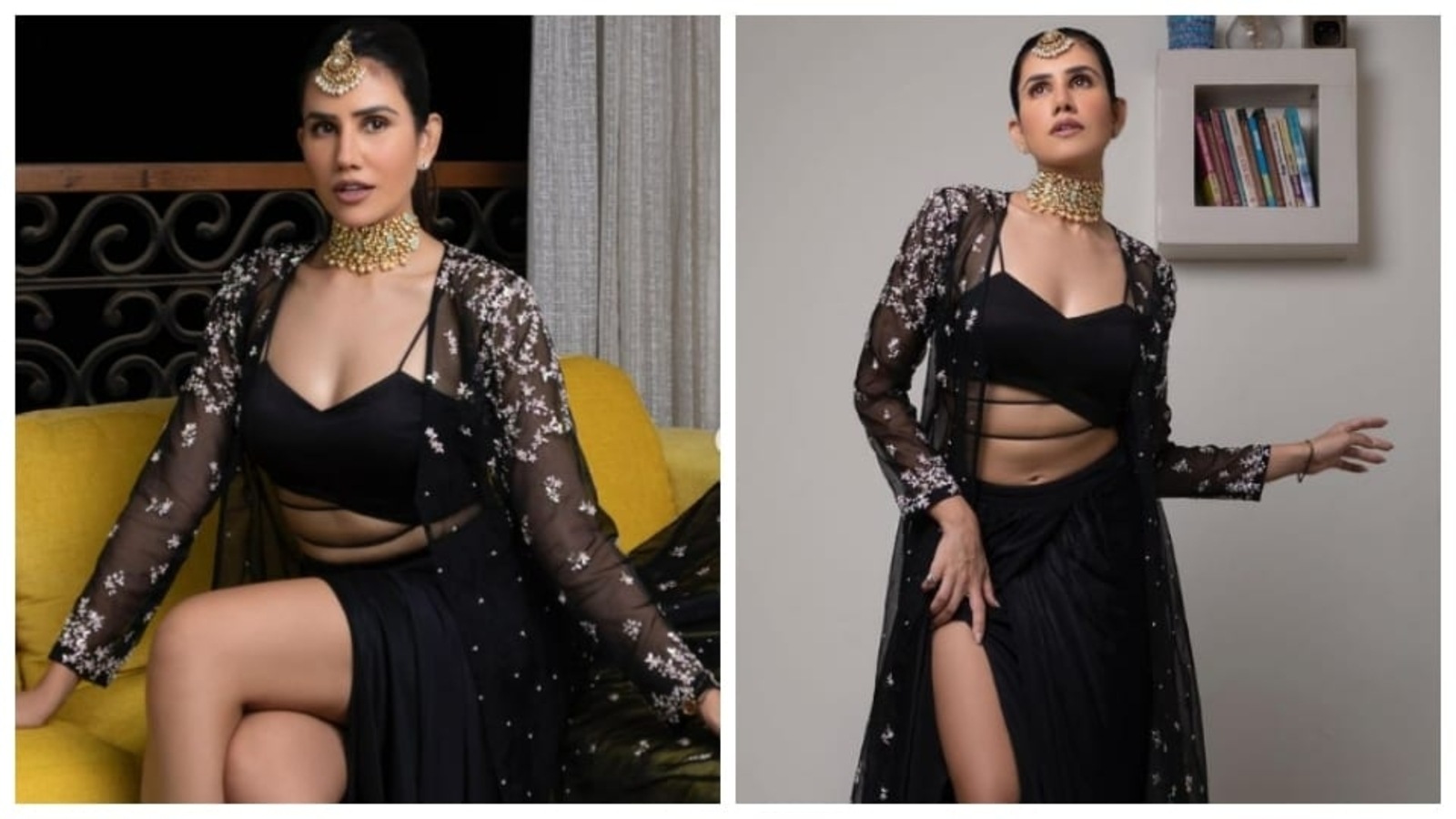 Sonnalli Seygall is at her stylish best in beaded bralette, blazer and  skirt worth Rs. 10,379 in her latest photo-shoot 10379 : Bollywood News -  Bollywood Hungama