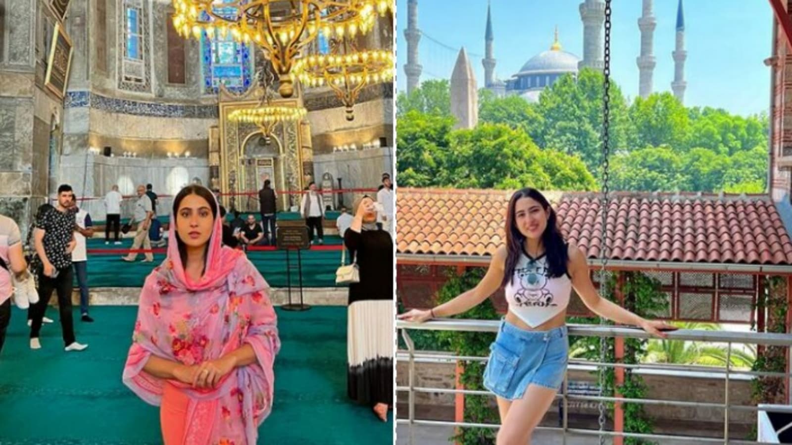 Sara Ali Khan Türkiye’den tatil fotoğrafları paylaşıyor;  Hayranları ona “sevimli” diyor