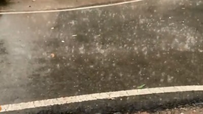 People took to Twitter to express their joy about rainfall in Delhi-NCR. (Twitter/@indiametsky)