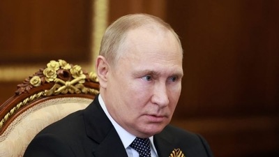 In a recent appearance, Putin was seen with his legs wrapped in a blanket. &nbsp;(File)&nbsp; (via REUTERS)