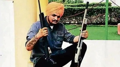 A file photo of Sidhu Moosewala.&nbsp; (HT file photo)