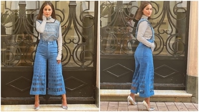 Hina captioned her pictures, "Annnd the last one from the #frenchriviera. This is right after an amazing interview session in @festivaldecannes. Adios Cannes till we meet again. This outfit is my favourite. Thank you @armineohanyanofficial for shipping it from Paris especially for me..I love you." (Instagram) Hina captioned her pictures, "Annnd the last one from the #frenchriviera. This is right after an amazing interview session in @festivaldecannes. Adios Cannes till we meet again. This outfit is my favourite. Thank you @armineohanyanofficial for shipping it from Paris especially for me..I love you." (Instagram)