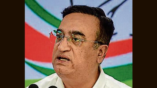 Congress’ Ajay Maken (PTI) Congress’ Ajay Maken (PTI)