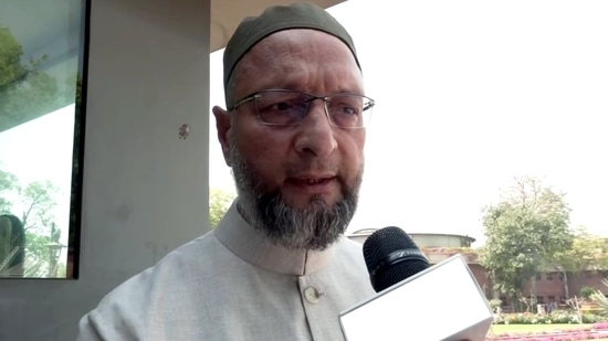 AIMIM chief Asaduddin Owaisi.(ANI) AIMIM chief Asaduddin Owaisi.(ANI)