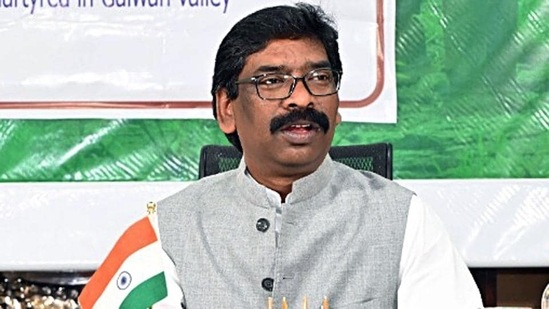 Jharkhand chief minister Hemant Soren.(HT photo)