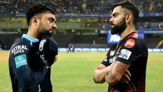 Rashid Khan and Virat Kohli(iplt20.com)