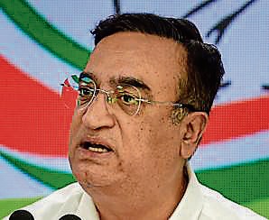 Congress’ Ajay Maken (PTI) Congress’ Ajay Maken (PTI)