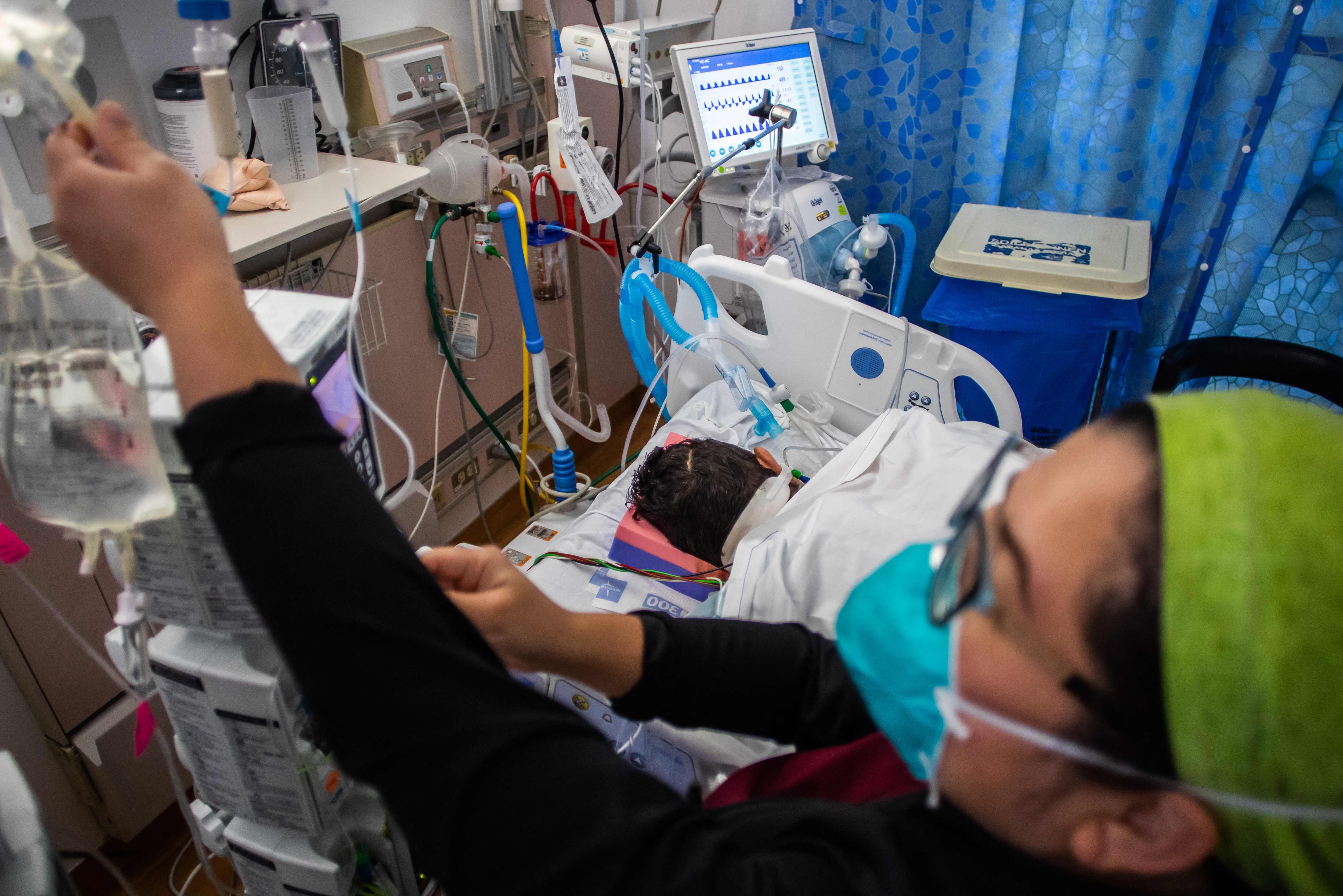 File photo of a patient in Intensive Care Unit. (AFP - image for representation only) File photo of a patient in Intensive Care Unit. (AFP - image for representation only)