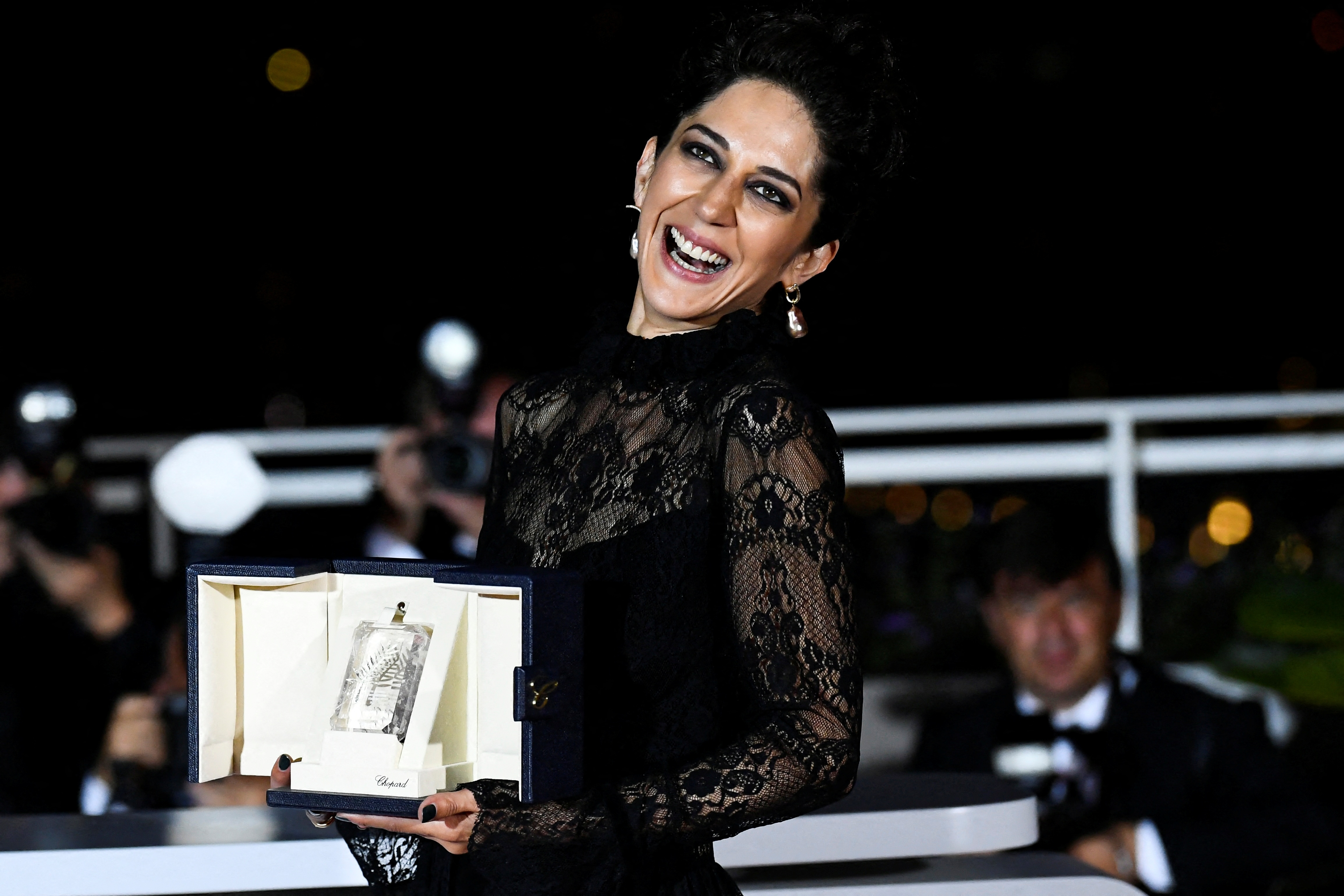 The 75th Cannes Film Festival - Photocall after Closing ceremony - Cannes, France, May 28, 2022. Zar Amir-Ebrahimi, Best Actress award winner for her role in the film "Holy Spider" (Les Nuits de Mashhad), poses. REUTERS/Piroschka Van De Wouw TPX IMAGES OF THE DAY(REUTERS)