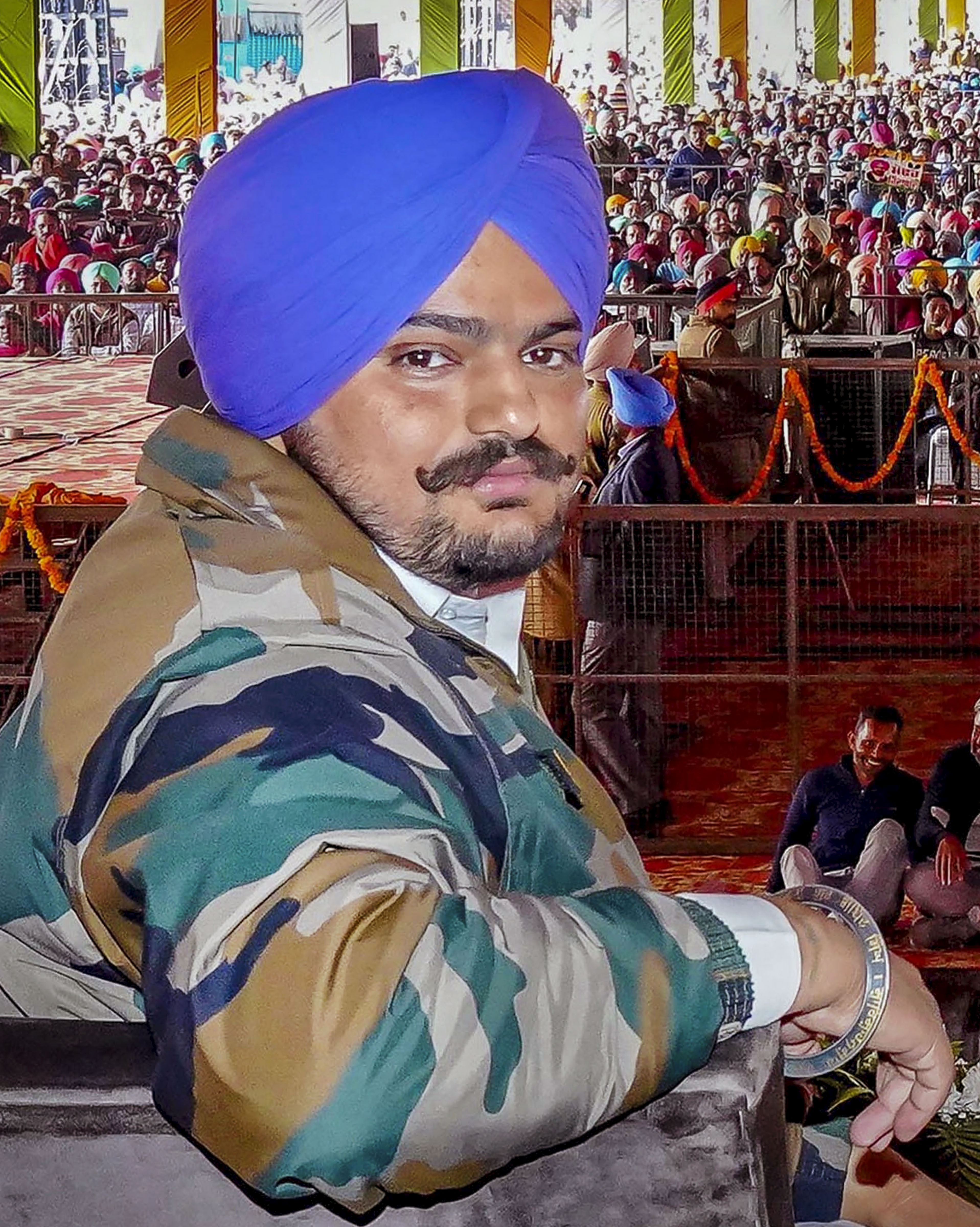 Sidhu Moosewala also contested the 2022 Punjab assembly election on the Congress ticket. (PTI File Photo)