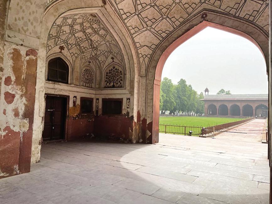 A lesser-known monument in Red Fort. A lesser-known monument in Red Fort.