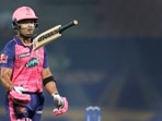 Riyan Parag of Rajasthan Royals (PTI) Riyan Parag of Rajasthan Royals (PTI)