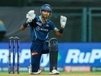 Hardik Pandya of Gujarat Titans(PTI) Hardik Pandya of Gujarat Titans(PTI)