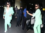 Deepika Padukone at Mumbai airport. (Varinder Chawla) Deepika Padukone at Mumbai airport. (Varinder Chawla)
