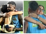 Hardik Pandya with wife Natasa after winning IPL 202 Hardik Pandya with wife Natasa after winning IPL 202