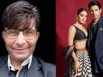 Kamaal R Khan and Kiara Advani-Sidharth Malhotra. Kamaal R Khan and Kiara Advani-Sidharth Malhotra.