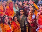 Nushrratt Bharuccha performed Ghoomar with her co-star Anud Singh and 6000 women. Nushrratt Bharuccha performed Ghoomar with her co-star Anud Singh and 6000 women.