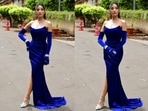 Velvet dress look plush and make for excellent statement wear.