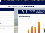 VITEEE 2022: Last date to apply today, here's direct link(VITEEE exam website) VITEEE 2022: Last date to apply today, here's direct link(VITEEE exam website)