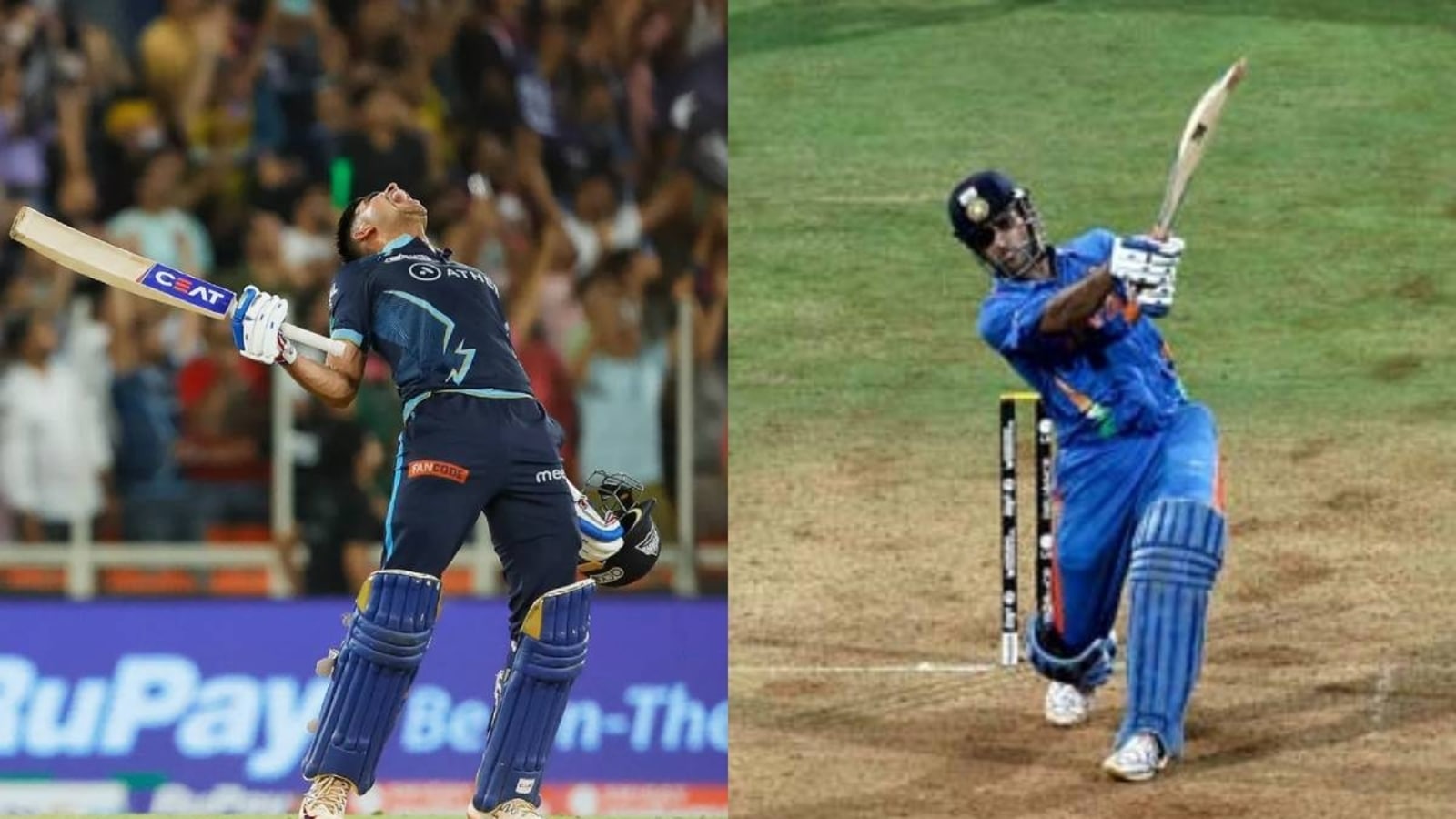GT tweet on Gill's match-winning 6 reminds fans of Dhoni's iconic 2011 ...